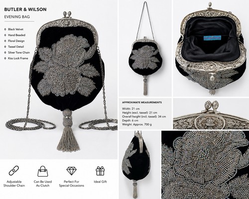 Butler wilson black velvet - butler, &
