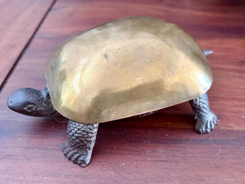 Antique turtle tortoise desk - turtle,