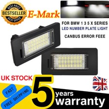For BMW 3ER 5ER E90 E91 E92 E93 F30 F31 F10 F18  LED Licence Number Plate Lights