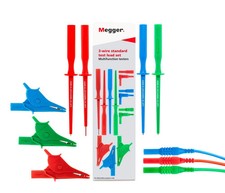 Megger 1014-291 3 Wire Test Lead Set New Megger Leads Replaces 1001-991