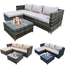 Rattan Garden Furniture Corner