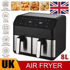 8L Dual Zone Digital Air Fryer
