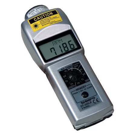 Shimpo 205lr tachometer - shimpo,