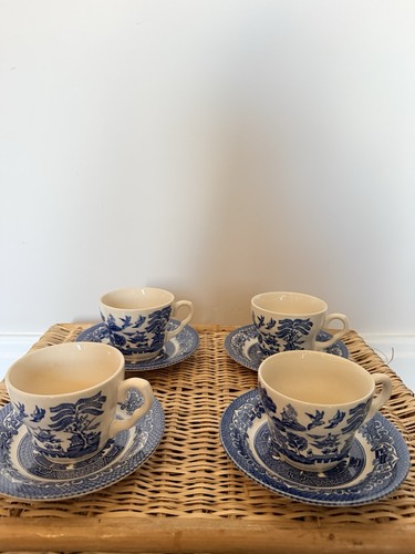 Set vintage blue - set,