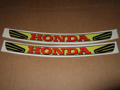 Honda black yellow - yellow,