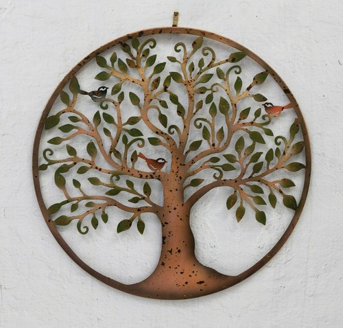 Rustic tree life metal - rustic,