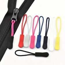 20pcs/10pcs Zip Slider Hanger Replacement Zipper Pull Cord Fastener Puller Sport