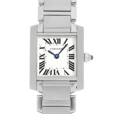 Cartier Tank francaise SM W51008Q3 second hand Women