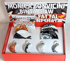 Boxed Illy Collection 2024 Genesis 4 Espresso Cups & Saucers BONVICINI DIAW ...