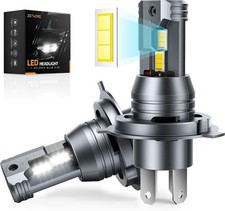 2pcs ZETHORS LED 6000K H4