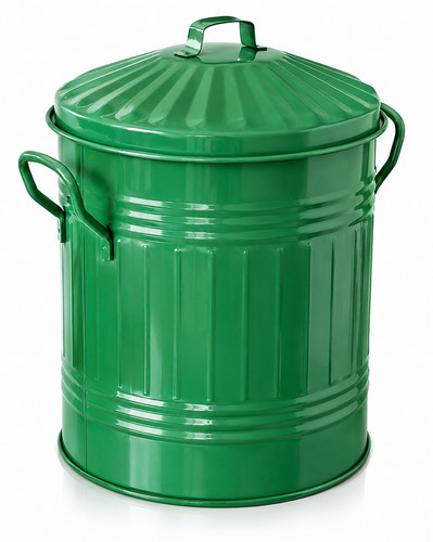 13l green metal dust - green,