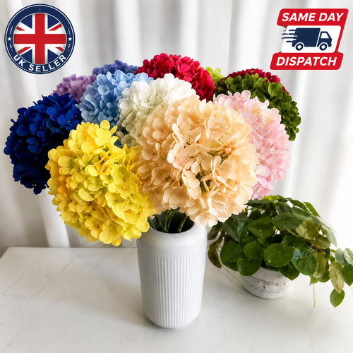 Artificial hydrangea fake silk - artificial,