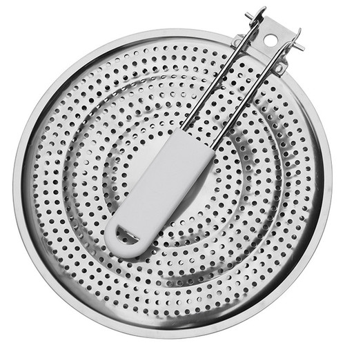 Stainless steel simmer plate - steel,