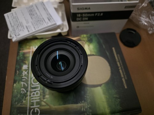 Sigma 50mm dc dn lens - f/2.8,