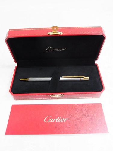 Auth cartier santos ballpoint - auth,