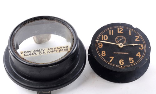 Antique chelsea ships clock - antique,