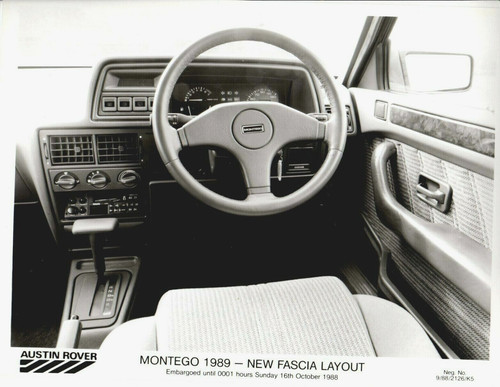 Rover montego new fascia - rover,