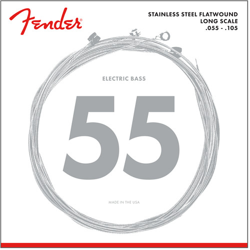 Fender flatwound stainless - fender,