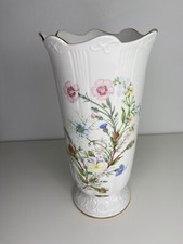 Aynsley Pembroke Design Gilded Edge Bone China 8'' Vase