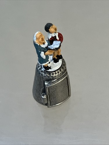 Vintage pewter carol singers - vintage,