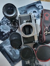 Pentax KM ( K1000 ) 35mm SLR, & Pentax 55mm f2, Fully Working, FILM TESTED