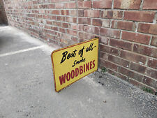 Woodbine cigarettes sign -