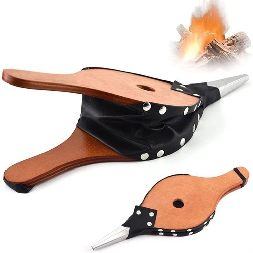 Portable wood bellows - wood,