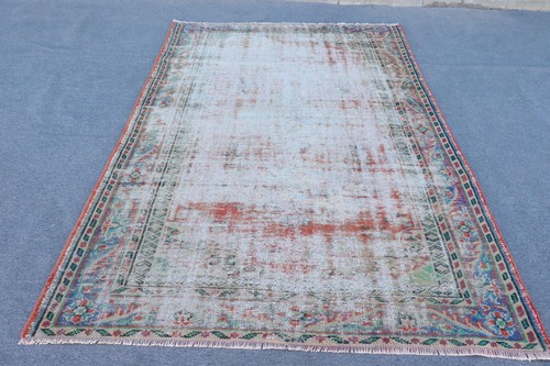 6x8 large vintage rug - 5,6x8,5,