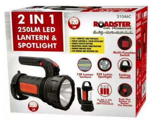 Led torch lumen spotlight - led,