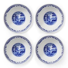 Spode Blue Italian Set of 4