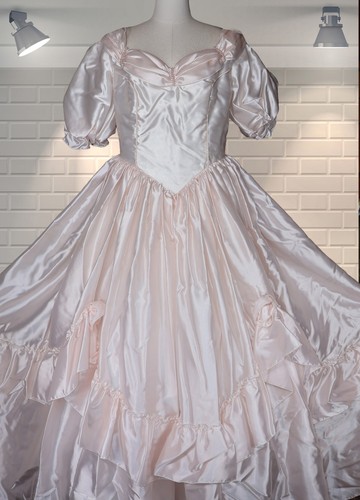 Vintage 1980s wedding dress - wedding,