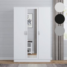 Wooden 3 Door Wardrobe with