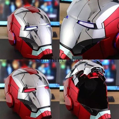 Autoking iron man helmet mk5 - iron,