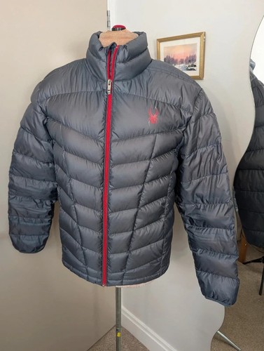 Spyder down puffer jacket - spyder,