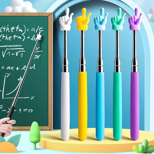 Retractable teacher pointer - teacher,