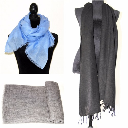 Cashmere shawl wrap - cashmere, 100%