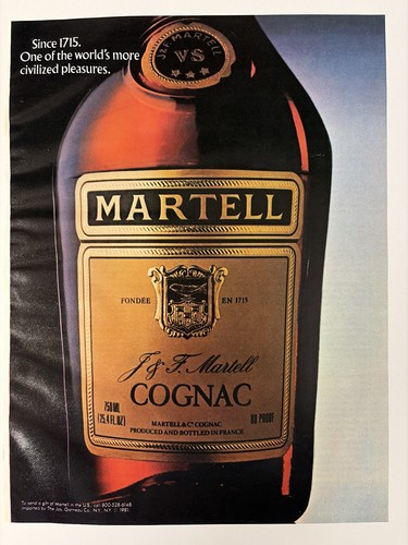 Martell cognac rare - martell,