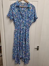 Stella Morgan Ladies Multicoloured Blouson Dress Size 12