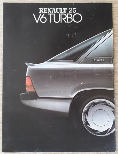 Renault turbo saloon - v6,