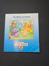 Vintage Teddy Ruxpin The Mushroom Forest Story Book Playskool 1986 