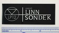 Linn Sondek Turntable Badge Logo LP12