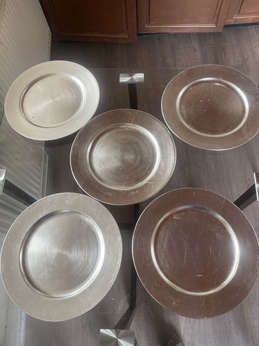 Charger under plates - plates, 5