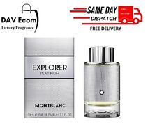 Montblanc Explorer Platinum [FREE REFILLABLE BOTTLE] EDP 100ml Spray New