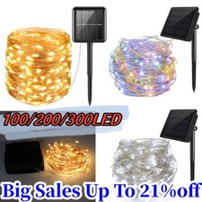 LED Solar String Light Lights