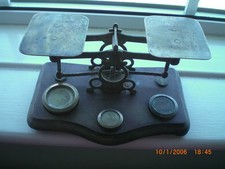 ANTIQUE BRASS POSTAL LETTER