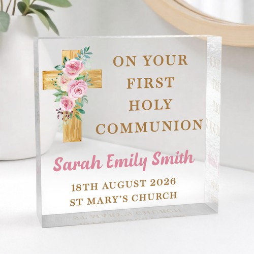 First holy communion - communion, gifts