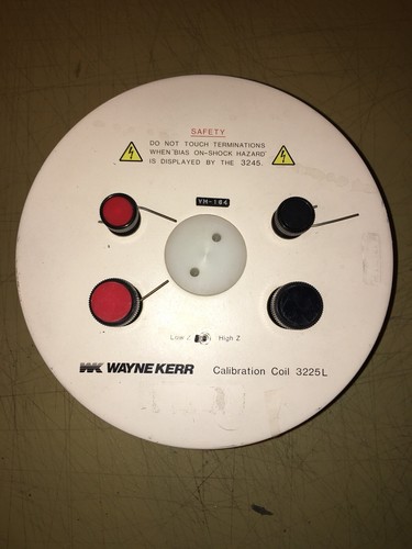 Wayne kerr 3225l calibration - kerr,