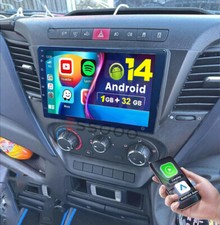 For Iveco Daily 2014-2021 Apple Carplay Android 14 Car Stereo Radio GPS Wifi 32G