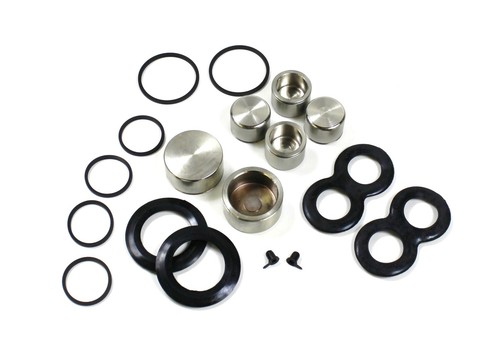 Set front caliper pistons - caliper, &