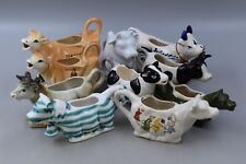 Cow Creamers, Creamer, Milk Jug, so many to choose from.  What a Herd!